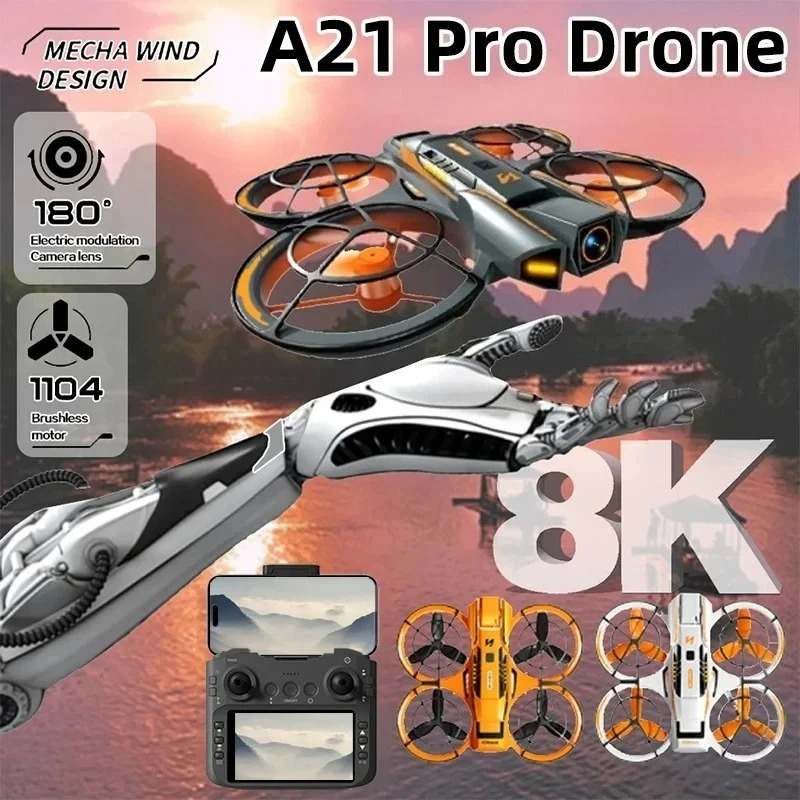 Rc Hobby China - Original A21 Pro Drone 4K Professional