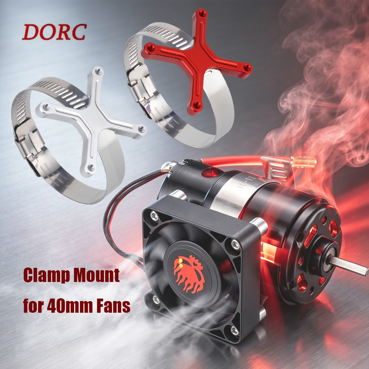 Rc Hobby Grade Plane - Universal Adjustable Fan Mount 30-49mm Wide