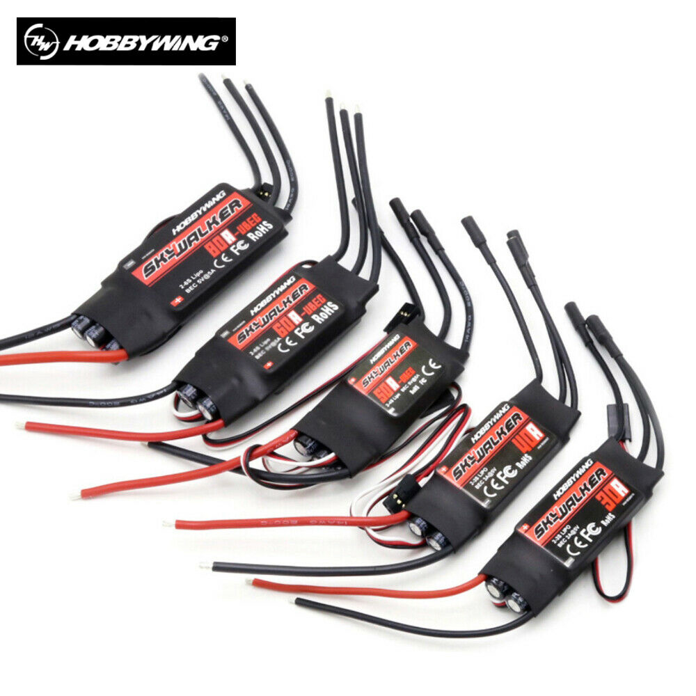 Rc Hobby Grade Plane - Old Version Hobbywing SKYWALKER ESC 15A/20A/30A/40A/50A/60A/80A