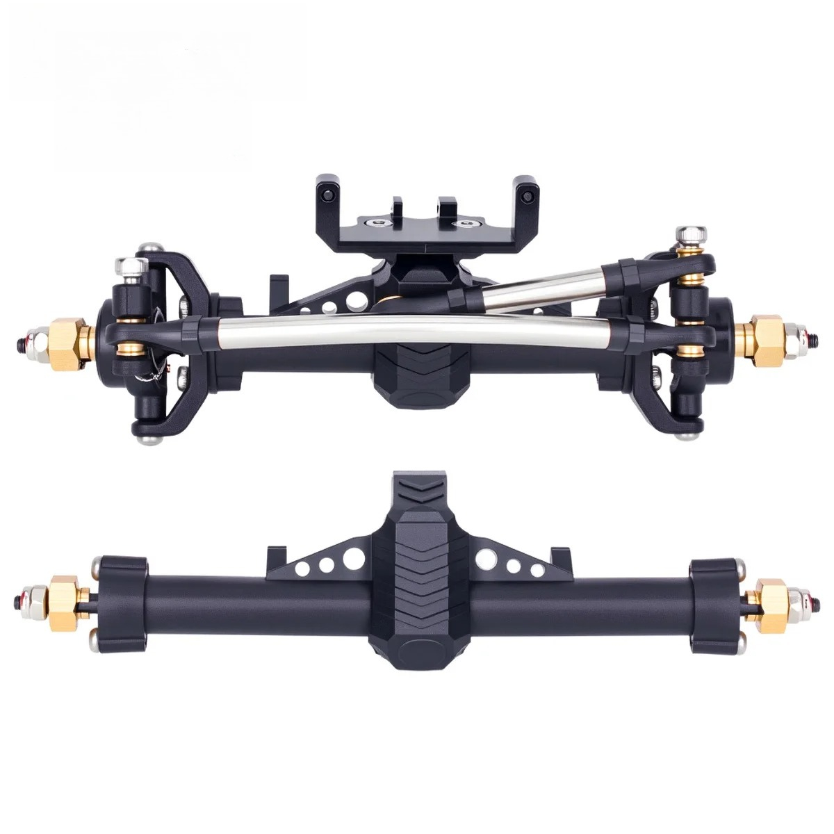 Rc Hobby Factory - Plastic SCX24 Front Rear Axle Set
