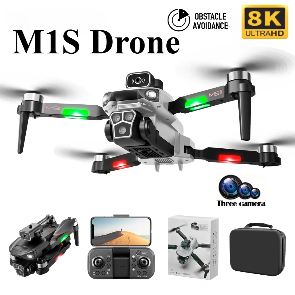 M1S Drone 8K Professional Trip - огляд і ціна Rc Hobby China