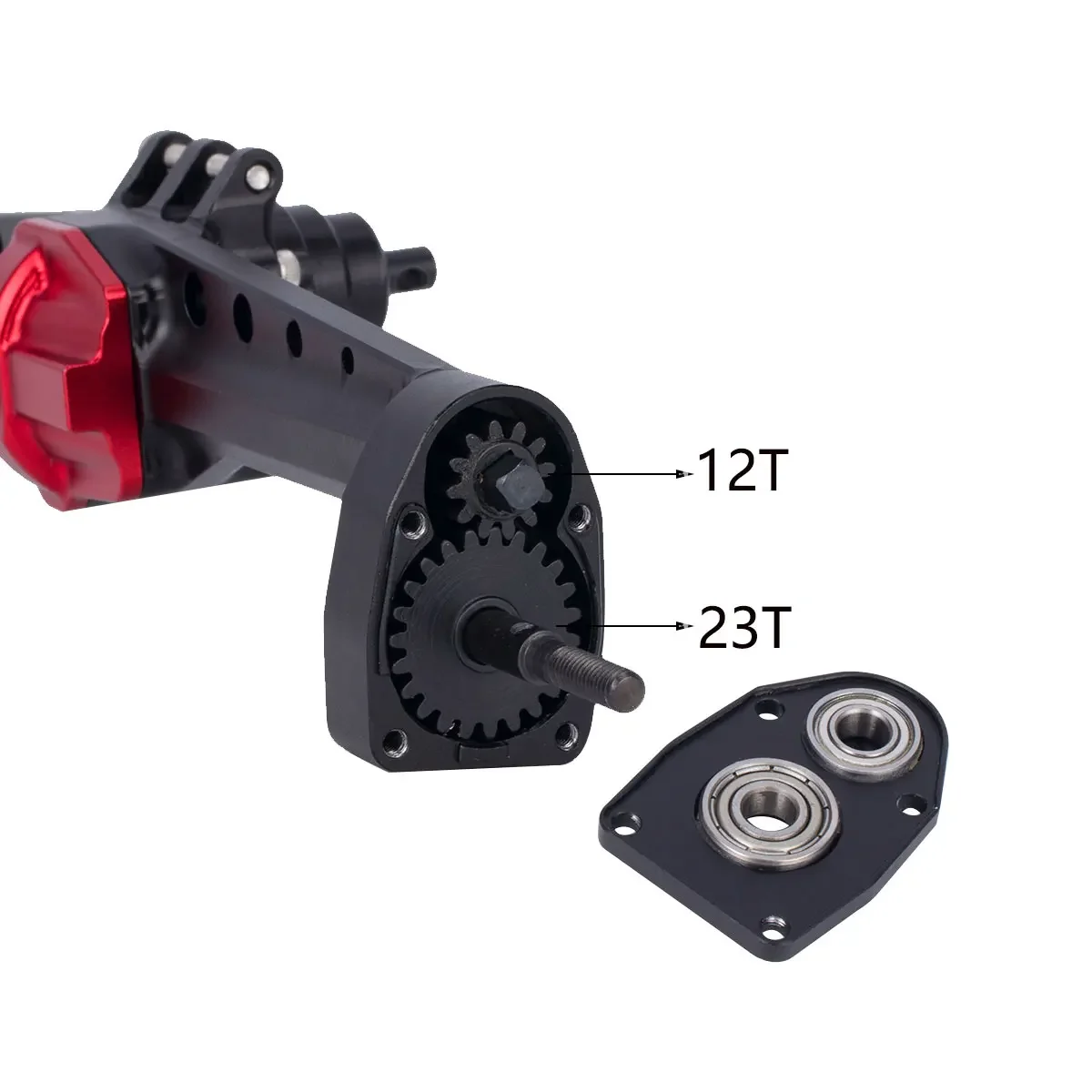 CNC Aluminum SCX10 III Front R - огляд і ціна Rc Hobby Factory