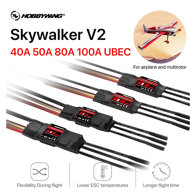 Original Hobbywing SKYWALKER S - огляд і ціна Rc Hobby Grade Plane