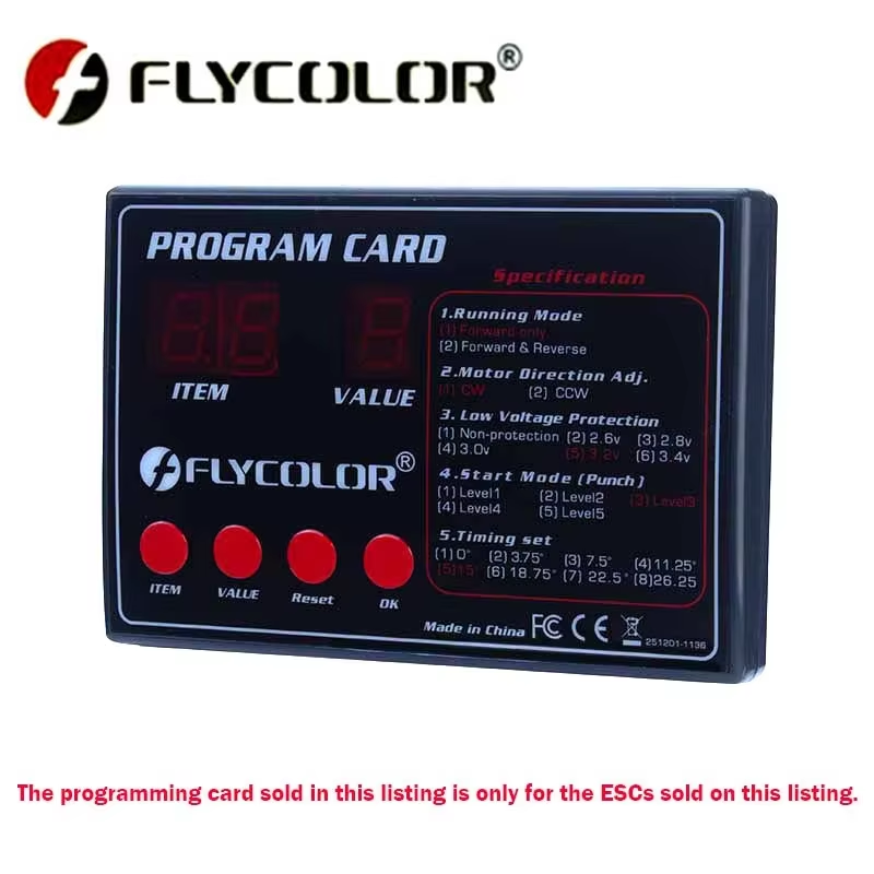 LED Programming Card for Rocke - огляд і ціна Rc Hobby Grade Plane