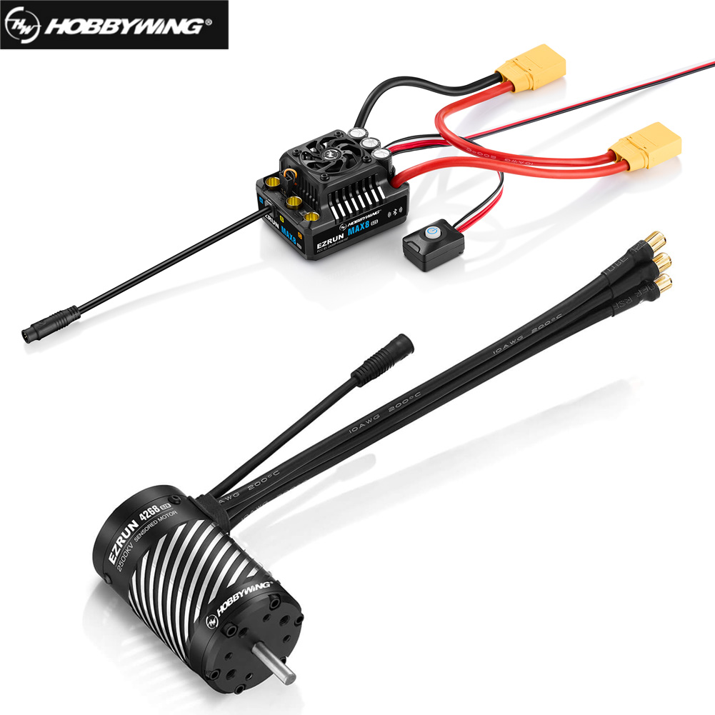 Hobbywing EZRUN MAX8 G2S 160A  - огляд і ціна Rc Hobby Grade Plane