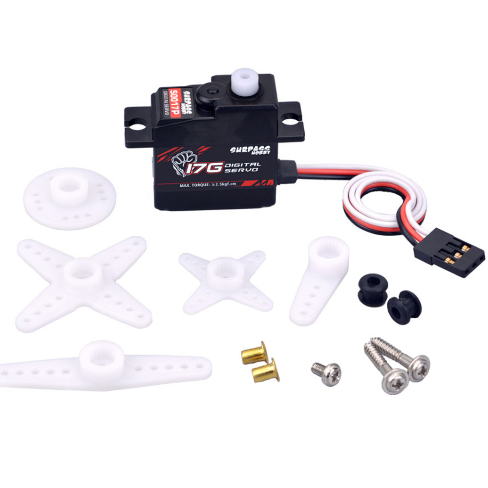 2g 3.7g 4.3g 6g 17g 25g Micro  - огляд і ціна Rc Hobby Factory