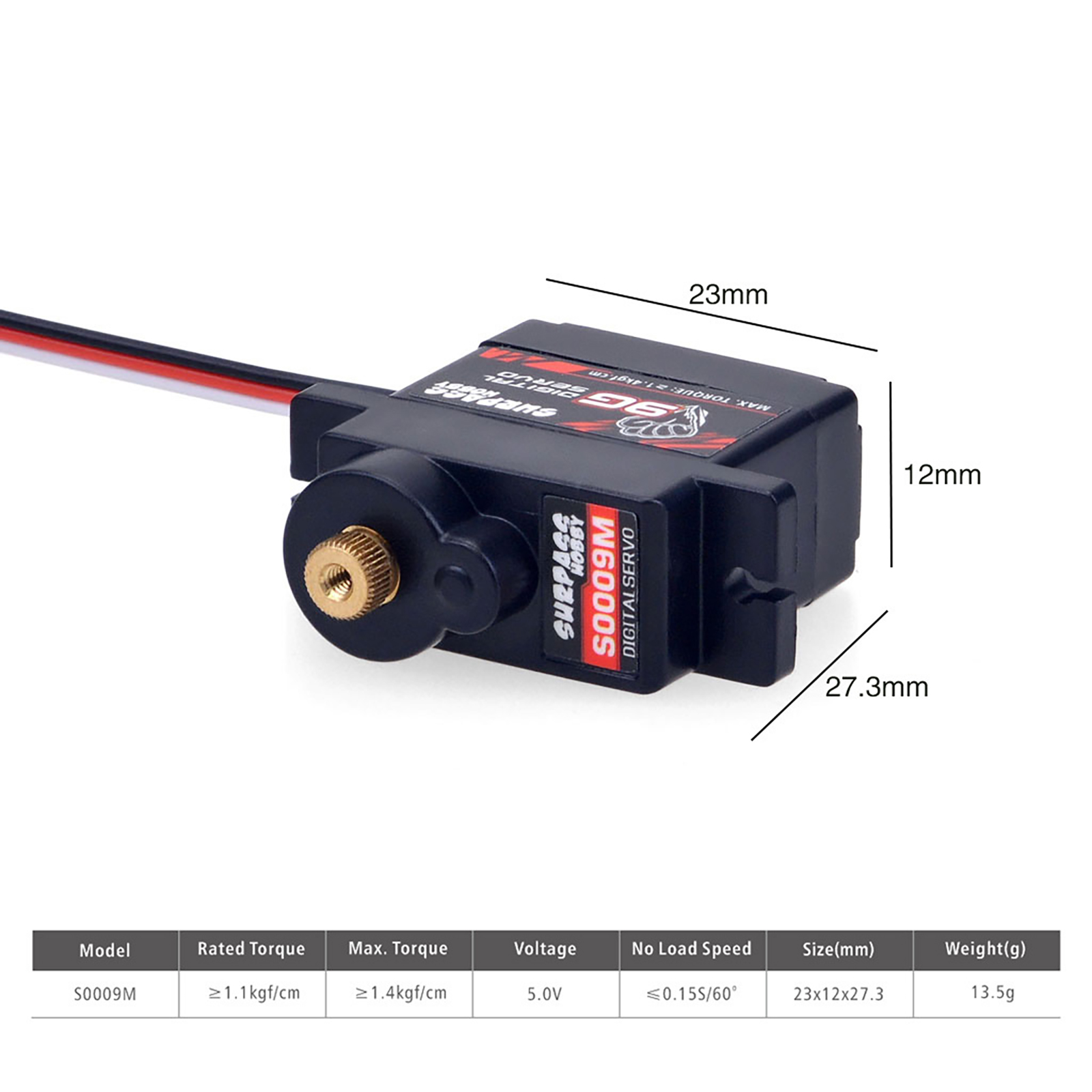 2g 3.7g 4.3g 6g 17g 25g Micro  - огляд і ціна Rc Hobby Factory
