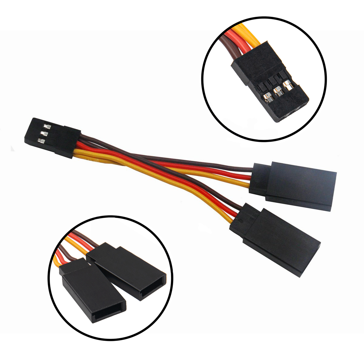 1 2pcs /5pcs 90mm Servo Splitt - огляд і ціна Rc Hobby Warehouse