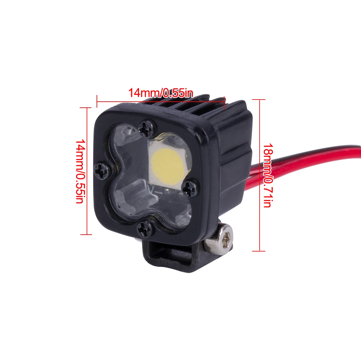 RC Car Square Bright LED Top L - огляд і ціна Rc Hobby Factory
