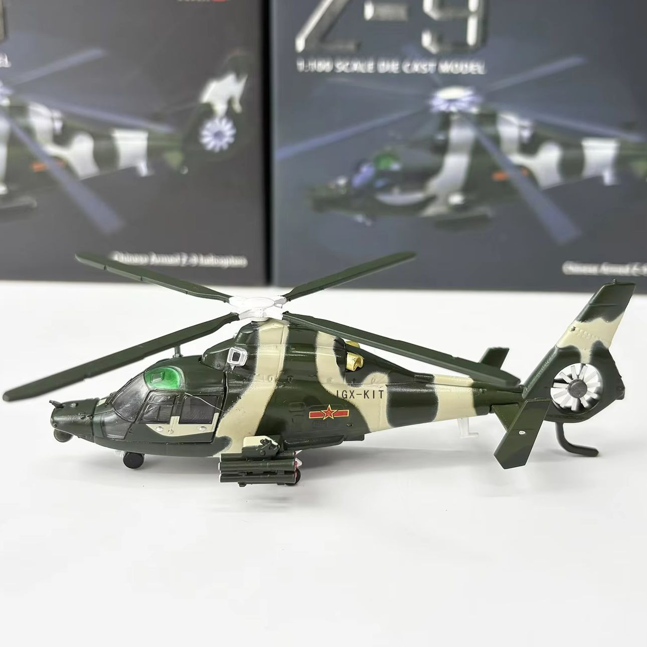 1/100 Scale China Z9 Attack He - огляд і ціна Rc Helicopter Hobby Grade