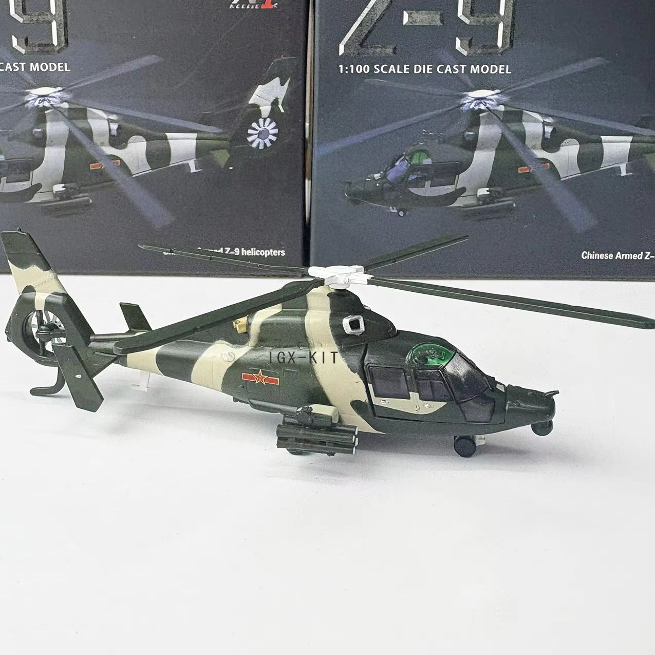 1/100 Scale China Z9 Attack He - огляд і ціна Rc Helicopter Hobby Grade