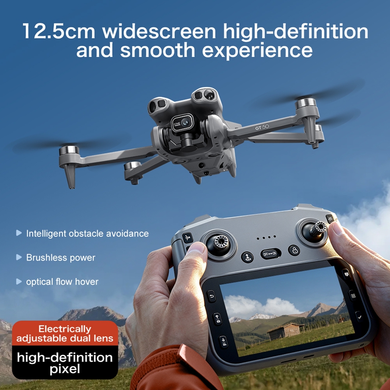 GT50 Mini Drone Dual Camera 8K - огляд і ціна Rc Hobby China